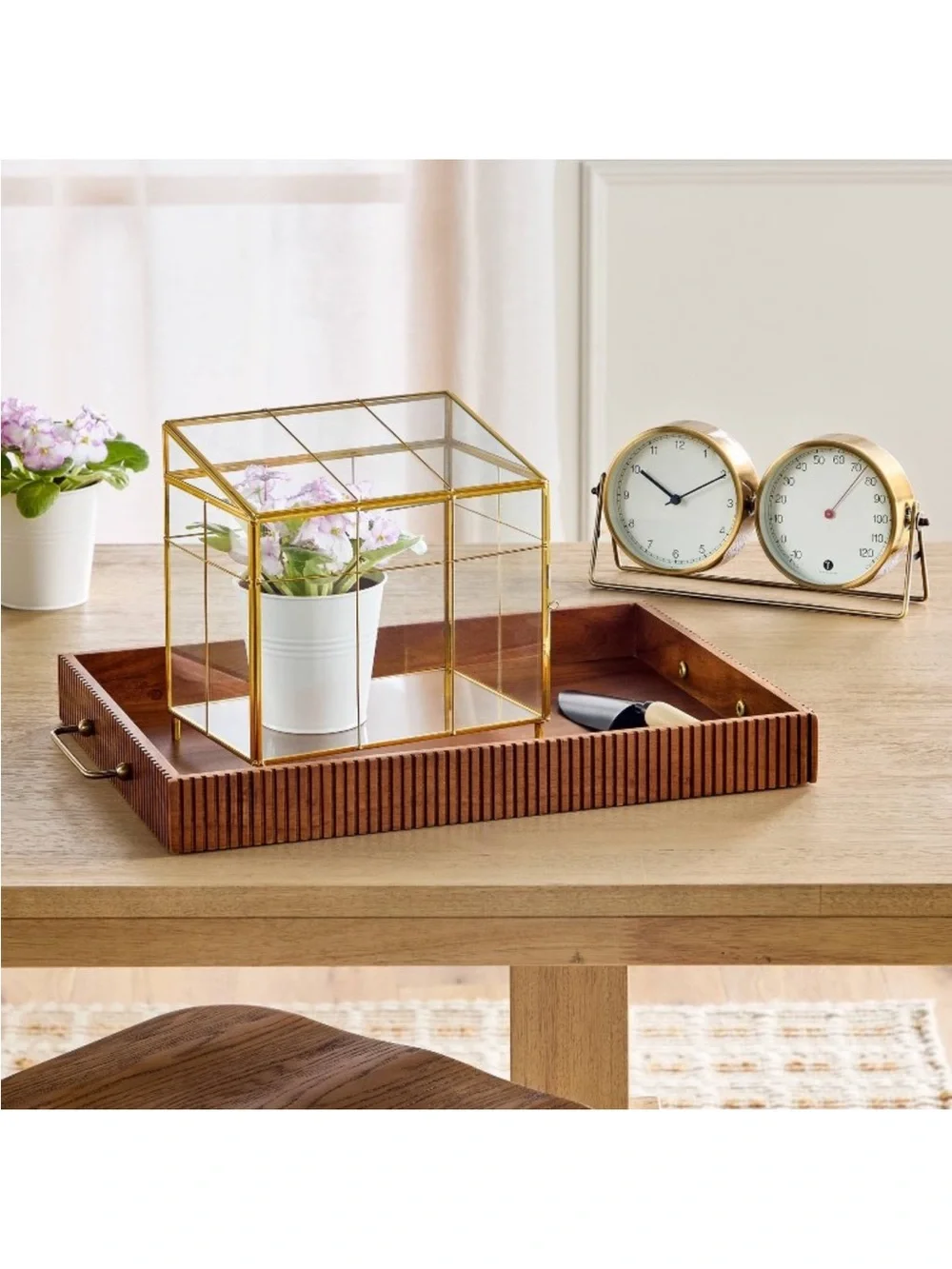 Mini Greenhouse Brass - Hearth & Hand™ with Magnolia